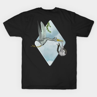 Funny stork T-Shirt